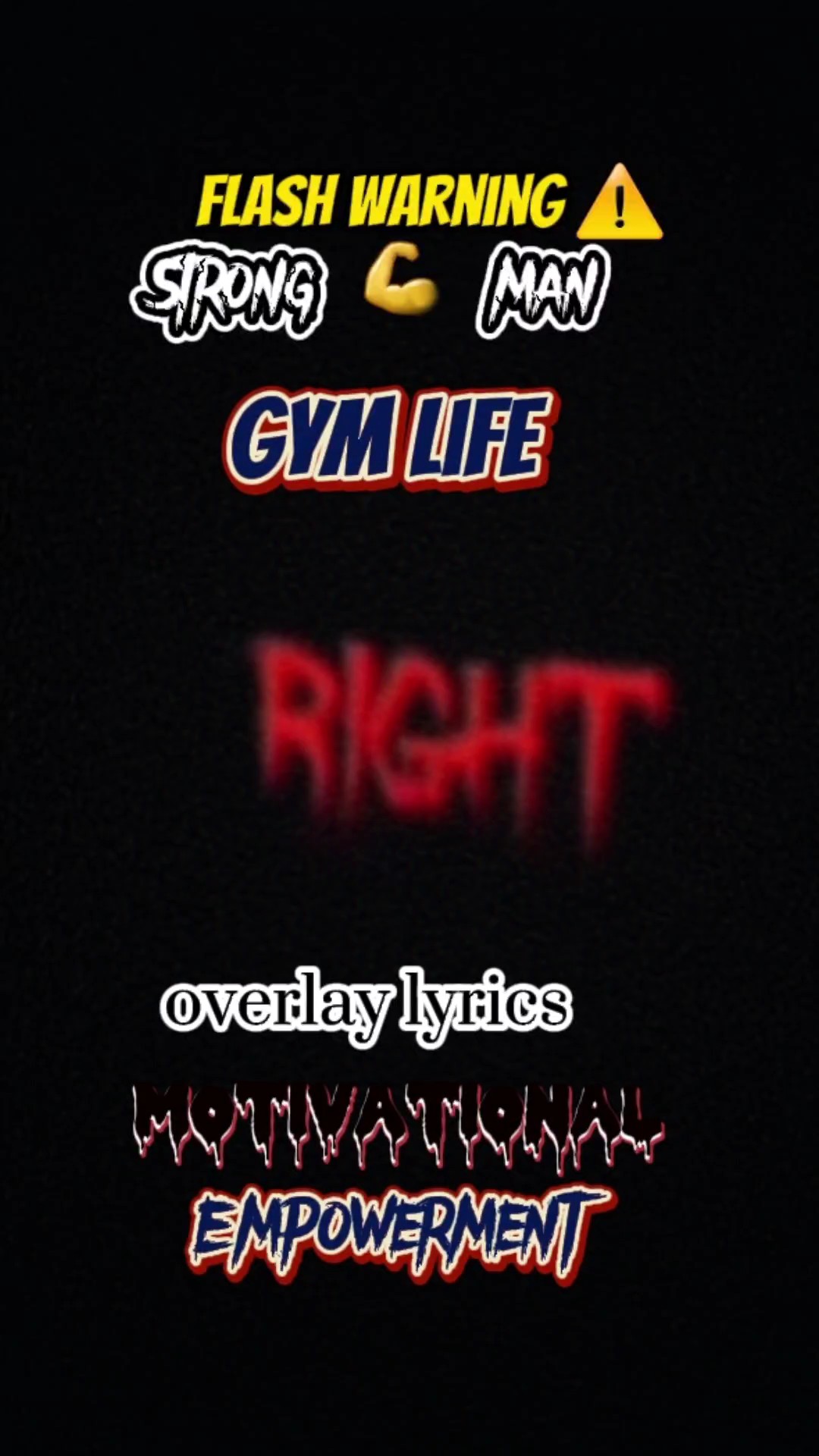 Gym motivational 