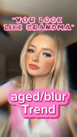 Aged➡️Blur