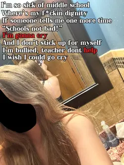 I hate middle schoo