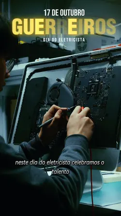 Parabéns eletricista