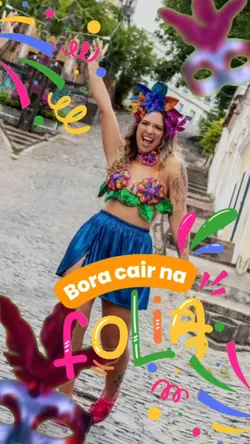Bora cair na folia