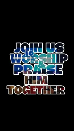 Join Us to Worship 