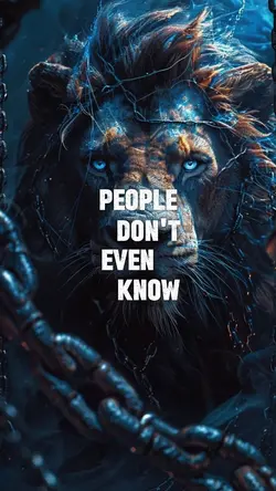 People don’t know 