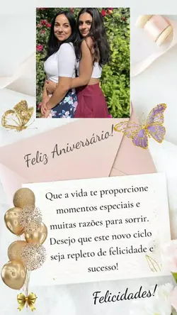 feliz aniversário