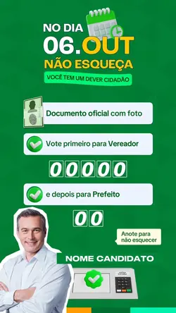 Dia 6 vote certo ✅🏆