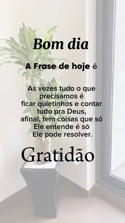 BOM DIA 