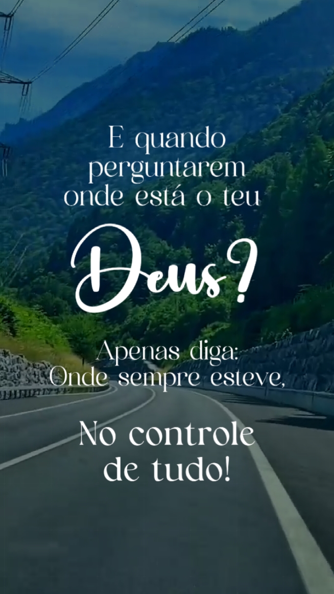 Deus no controle 