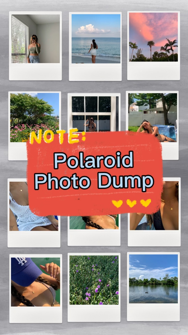 Dump photo Polaroid🎬