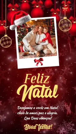 CARTÃO DE NATAL