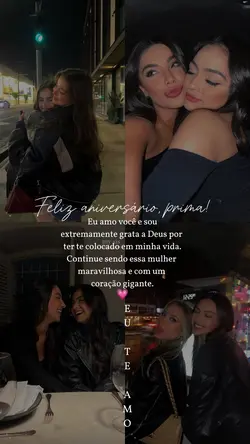 ANIVERSÁRIOOO PRIMAA