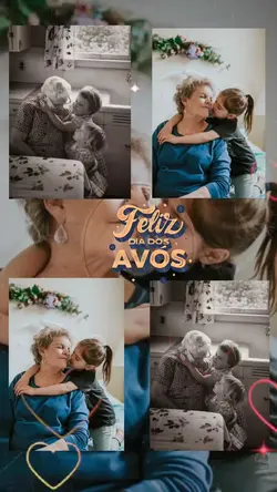 Feliz dia dos avós 