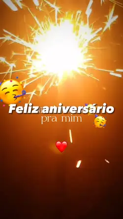 Feliz aniversário 🥳