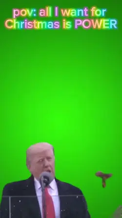 Donald Trump sings