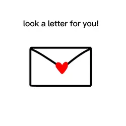 a letter for you 🫵
