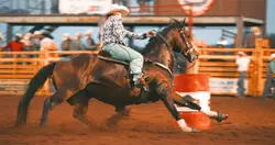 Barrel racing 