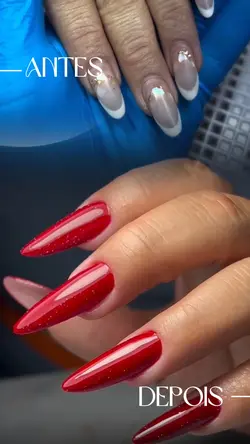 Antes e depois 💅