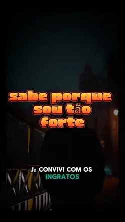 sabe pq sou forte