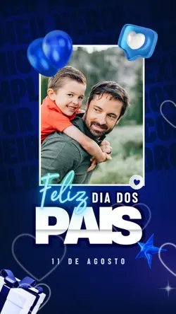 feliz dia dos pais