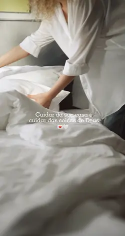 Cuidar da casa 🏡🤍