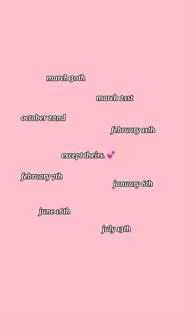 birthdaysss💕