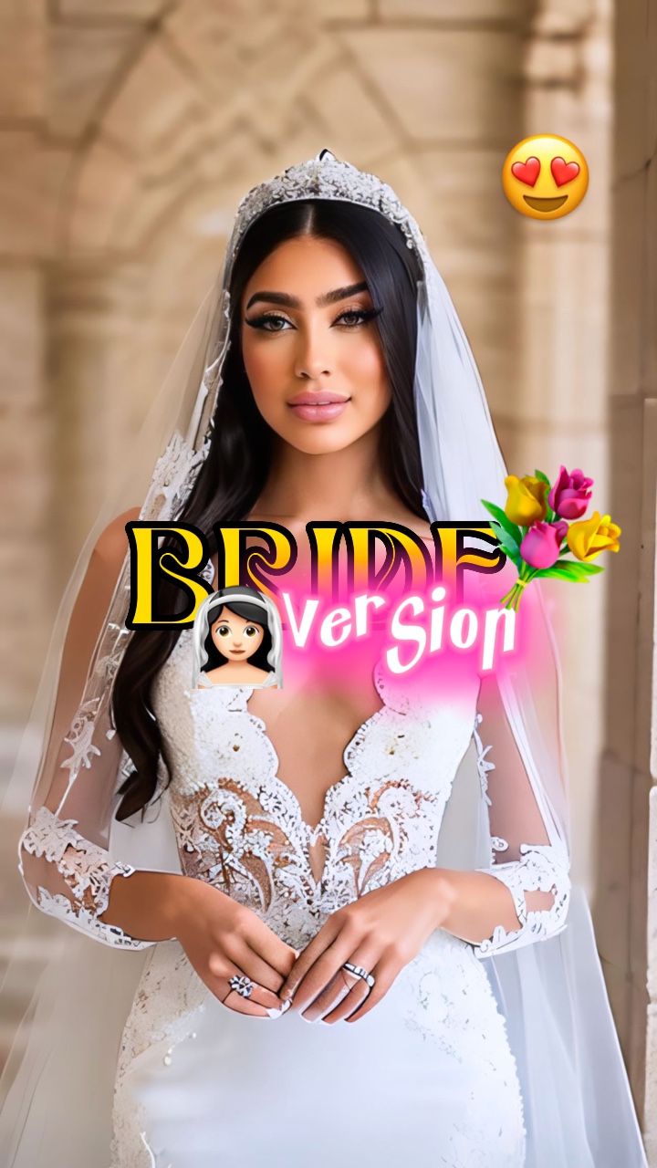 Braut-Version 👰🏻‍♀️