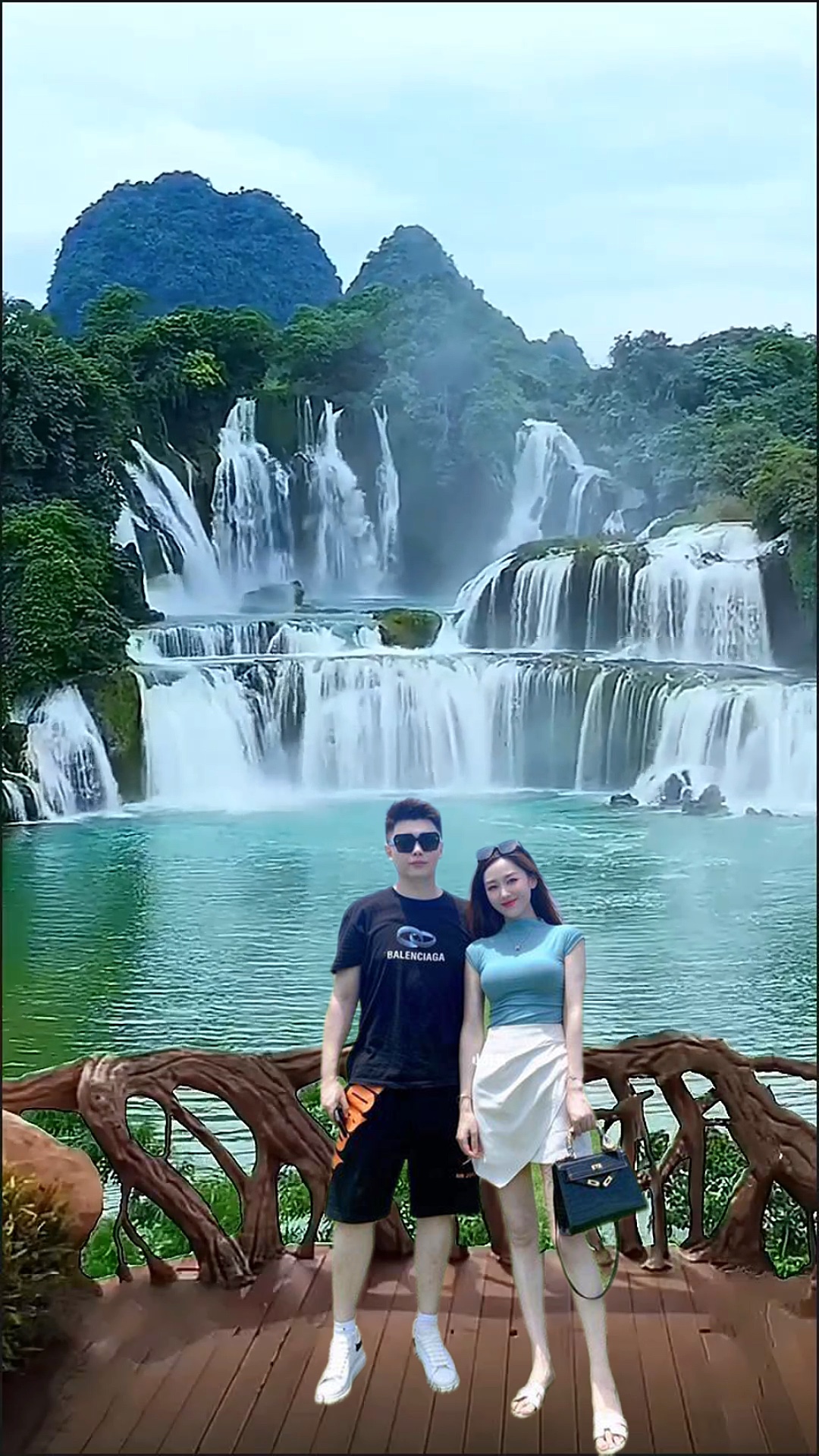 Waterfall view