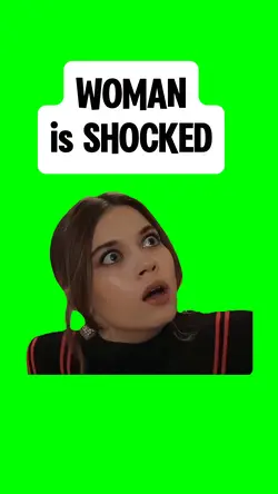 WOMAN is SHOCKED