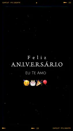 FELIZ ANIVERSÁRIO 