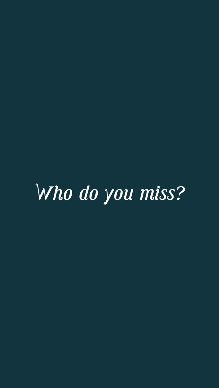 Miss you more 