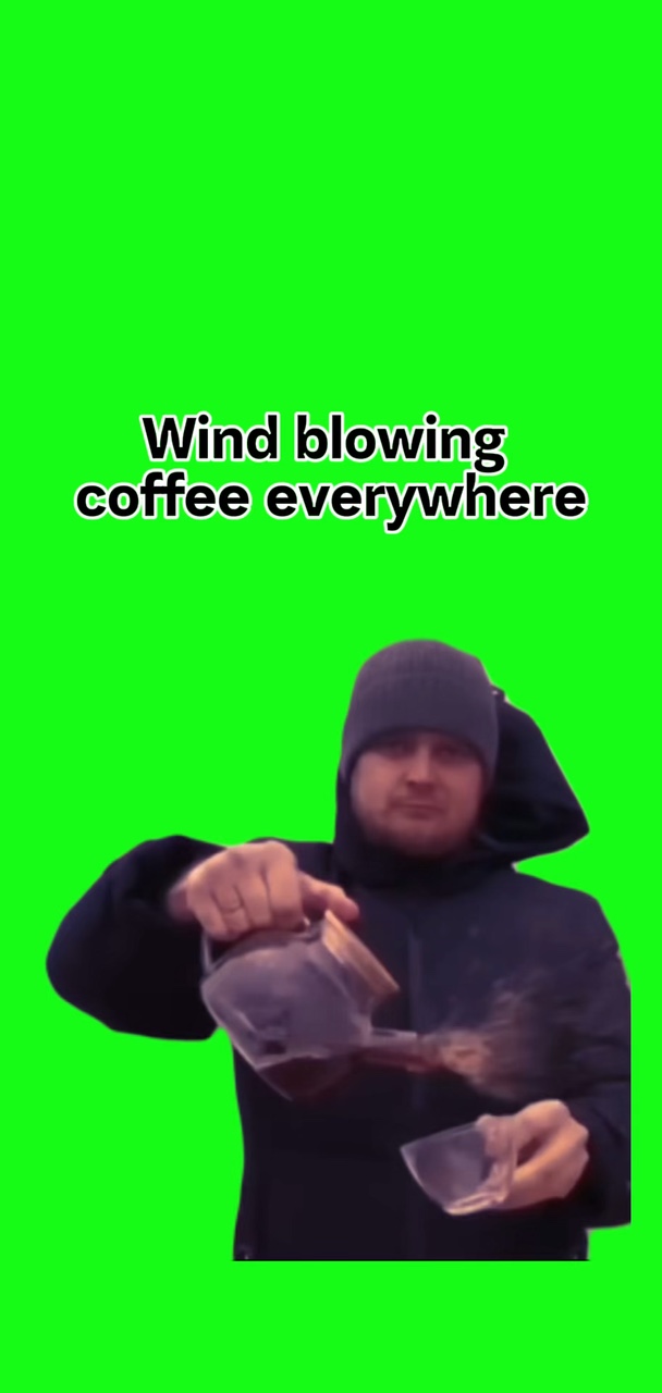 Café que sopla el viento