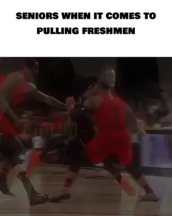 seniors wit freshmen