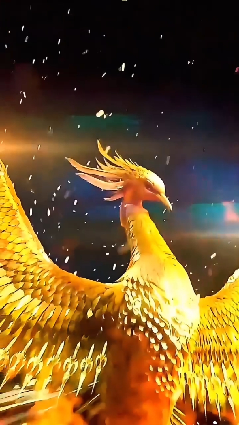 Ave Fênix e Leão