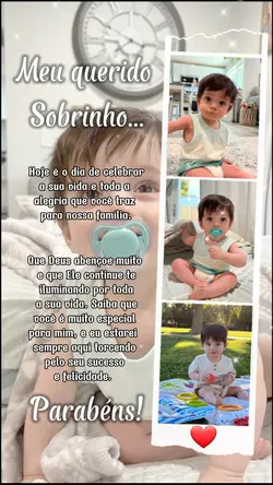 Parabéns Sobrinho