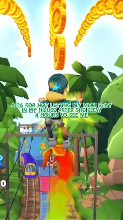 AITA for not letting