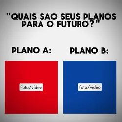planos para o futuro