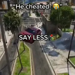 “He cheated” 🪓