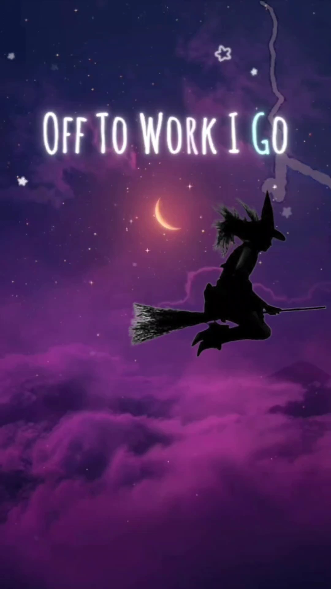 Witch off to Work