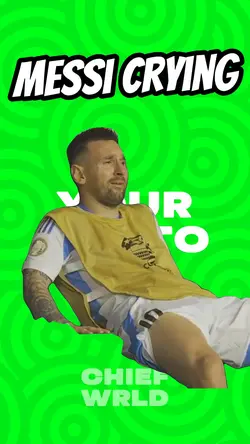 Messi Crying