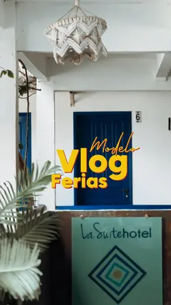 Modelo Vlog Férias