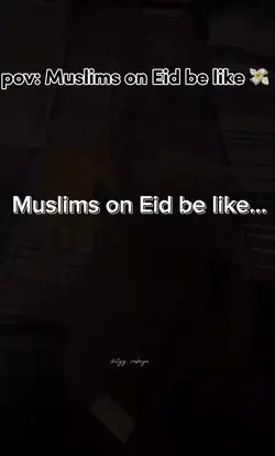 Muslims on Eid 💸