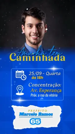 Caminhada 💙