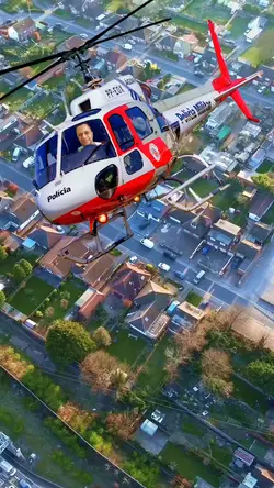 helicóptero polícia 