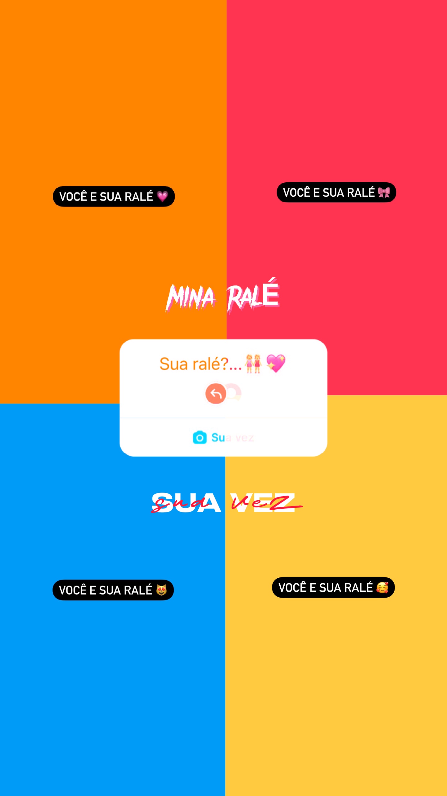 SUA VEZ 🔥| RALÉ 🎀