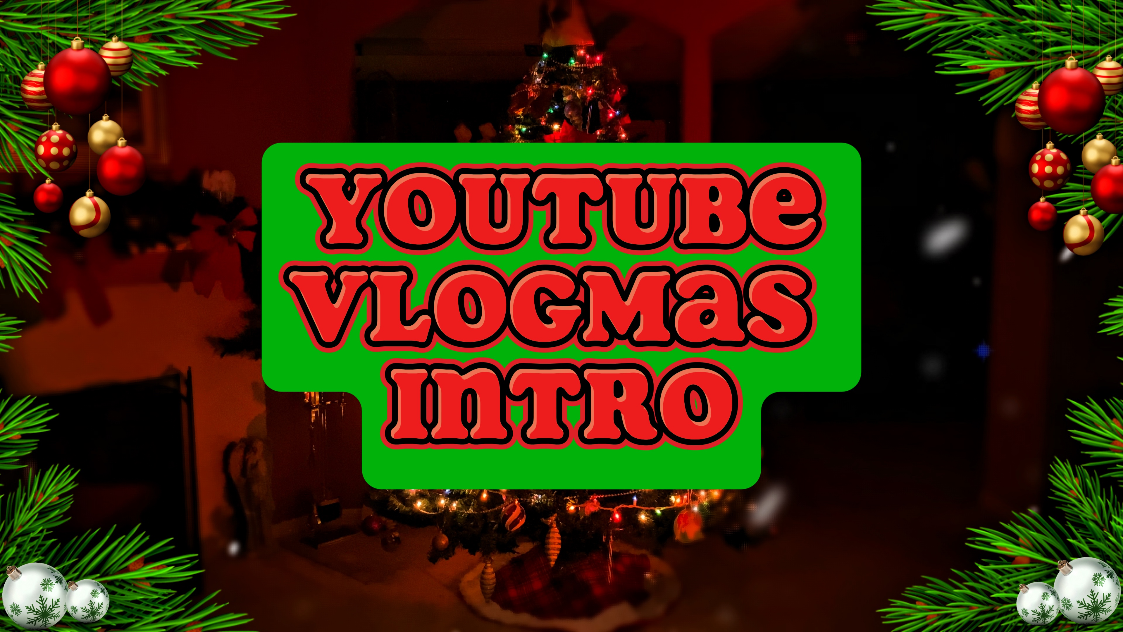 Intro Vlogmas YT 🌲