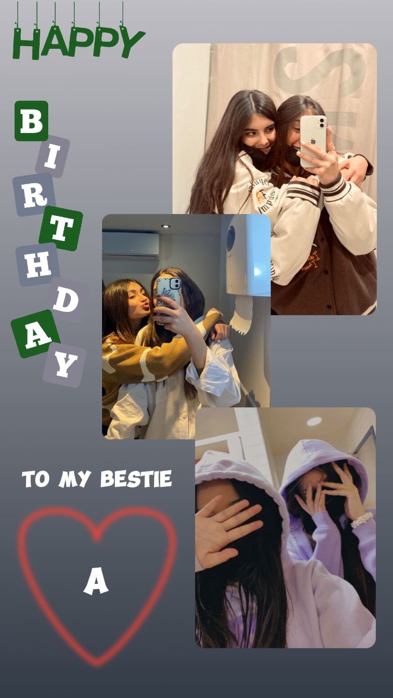 Aniversário Melhor Amiga