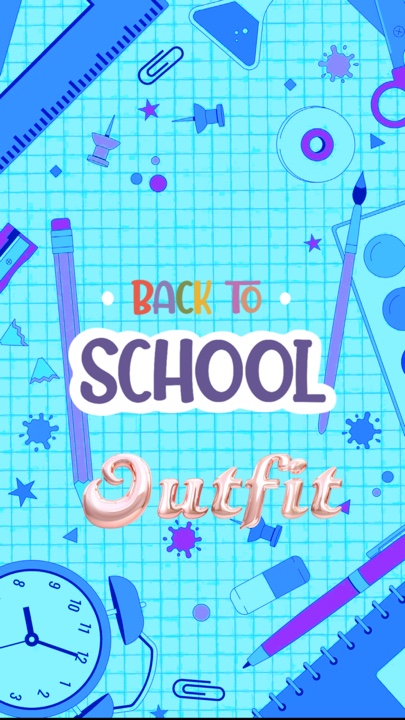 Zurück zur Schule Outfi