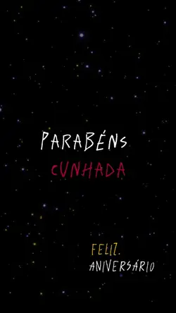 parabéns cunhada