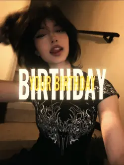 it’s your birthday