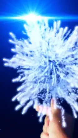 explosão brilho
