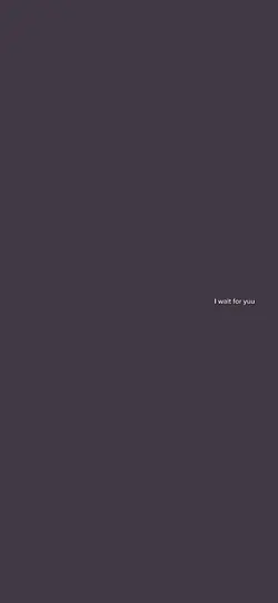 I wait for yuu